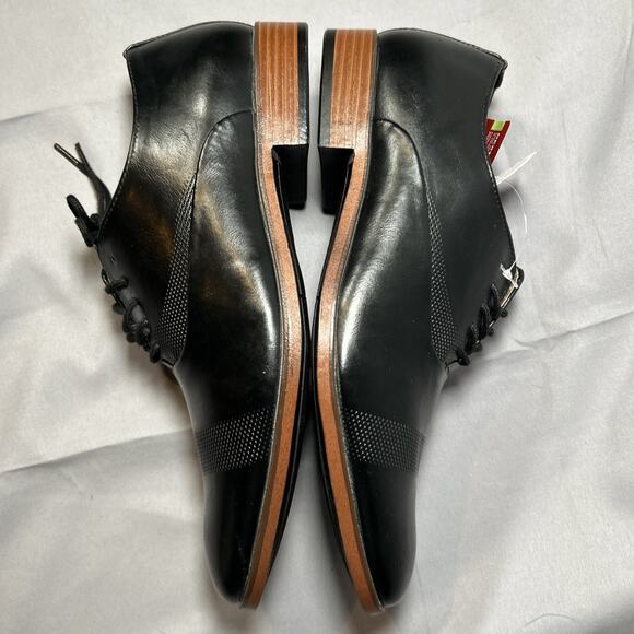 NWT Dexter 178203 jasper oxford black men’s dress shoes M 7.5 - Picture 8 of 9